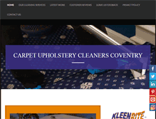Tablet Screenshot of kleenrite.co.uk