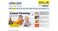 Desktop Screenshot of kleenrite.ca